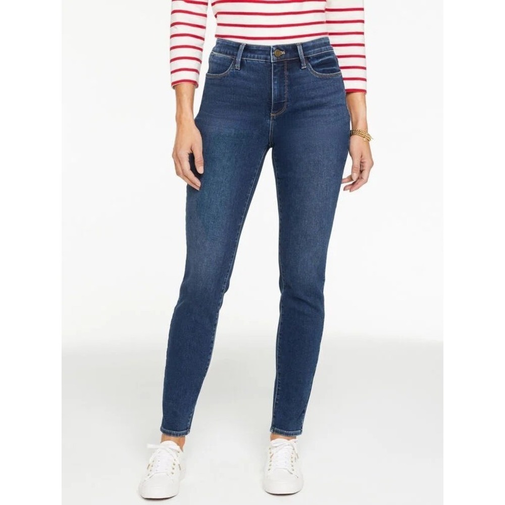 Talbots Flawless Medium Wash High Rise Jeggingsโ Ankle Jeans Size 6 Petite